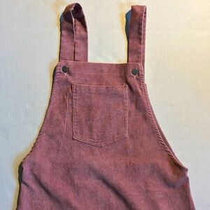 Corduroy jumper dress
